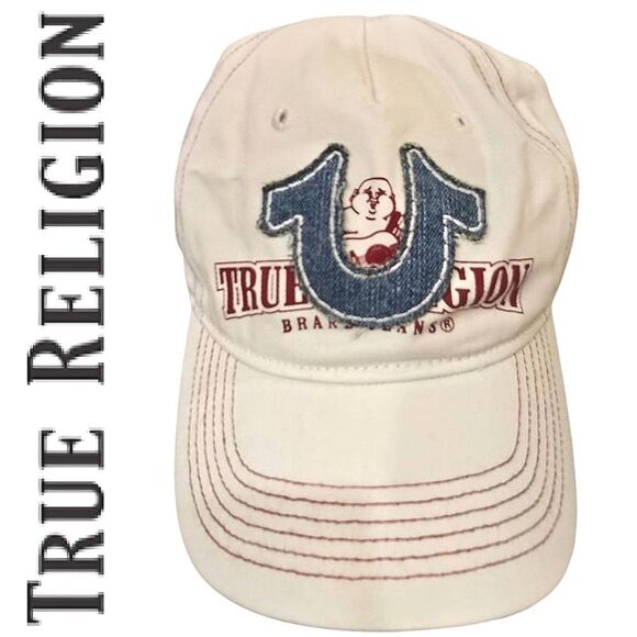 True Religion Horseshoe Buddha Cao- Optic White - Picture 1 of 5